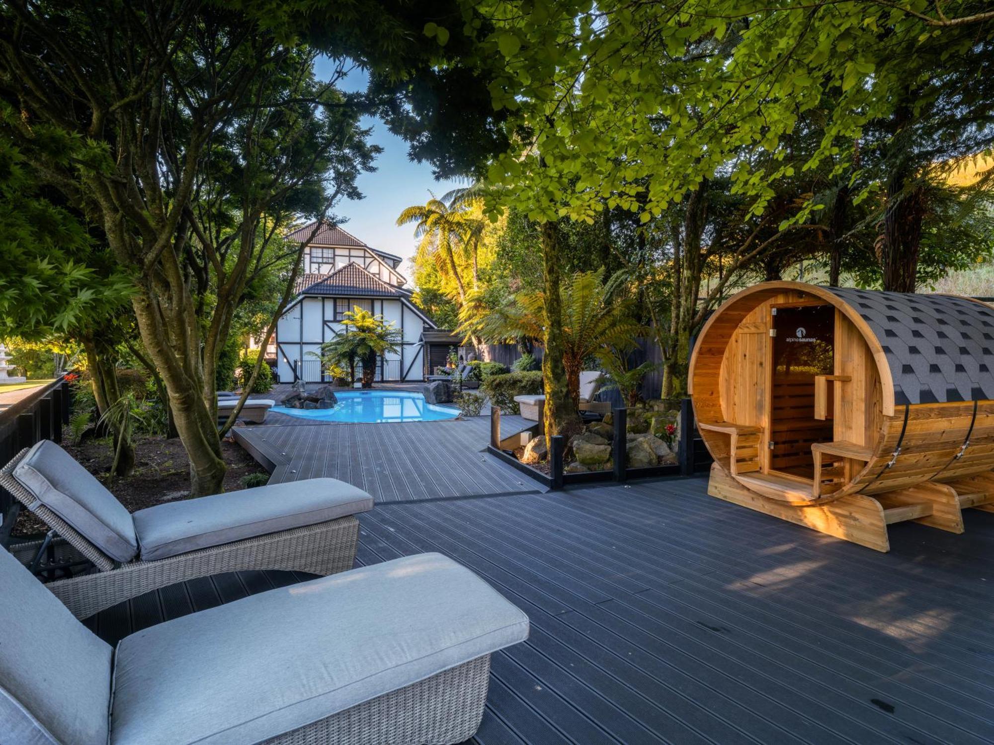 Hana Lodge Rotorua Exterior photo