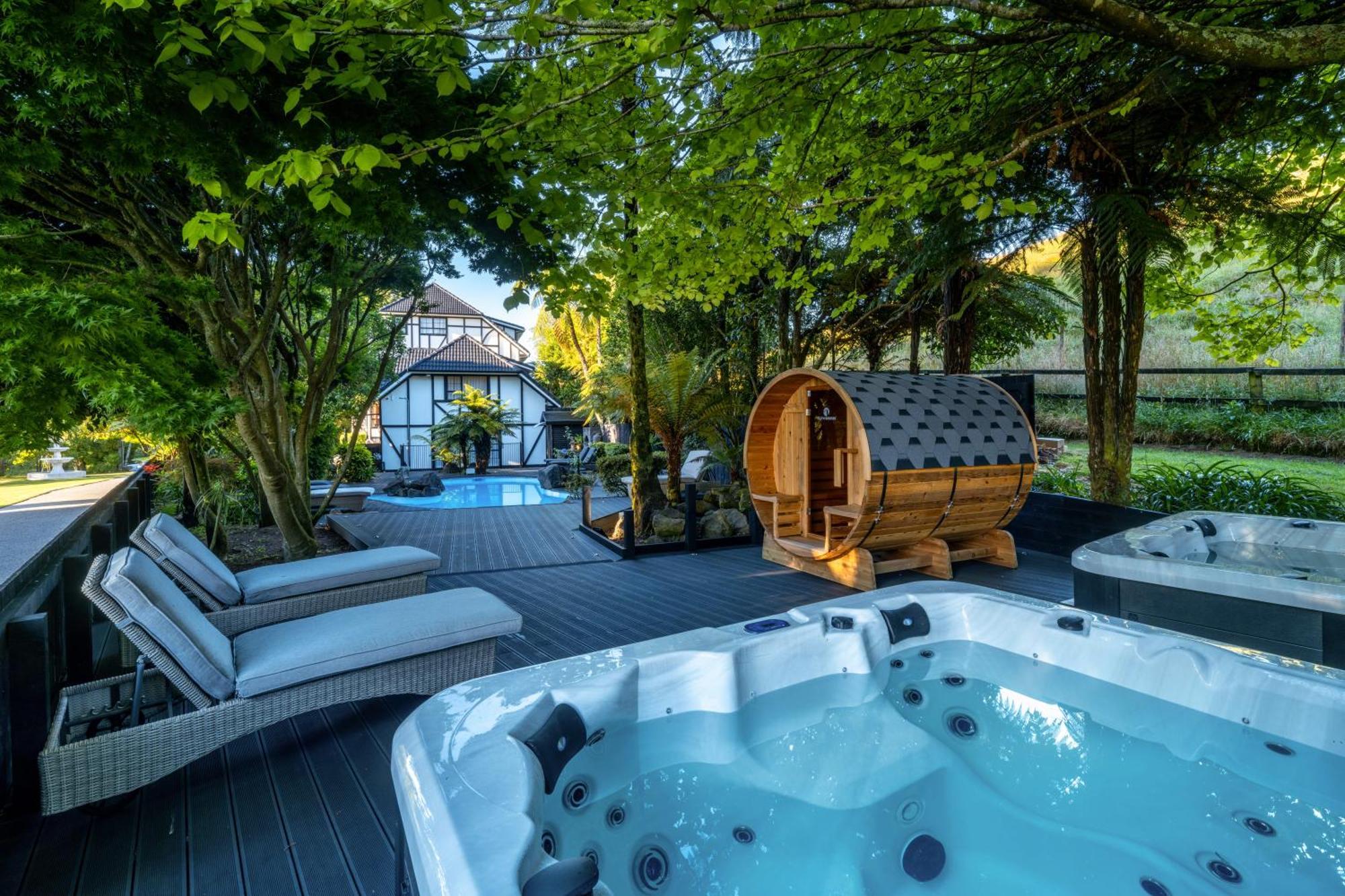 Hana Lodge Rotorua Exterior photo